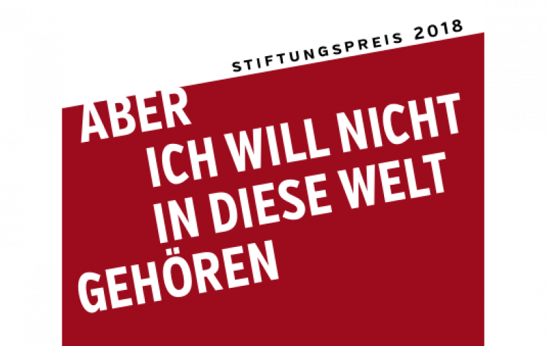 Stiftungspreis 2018